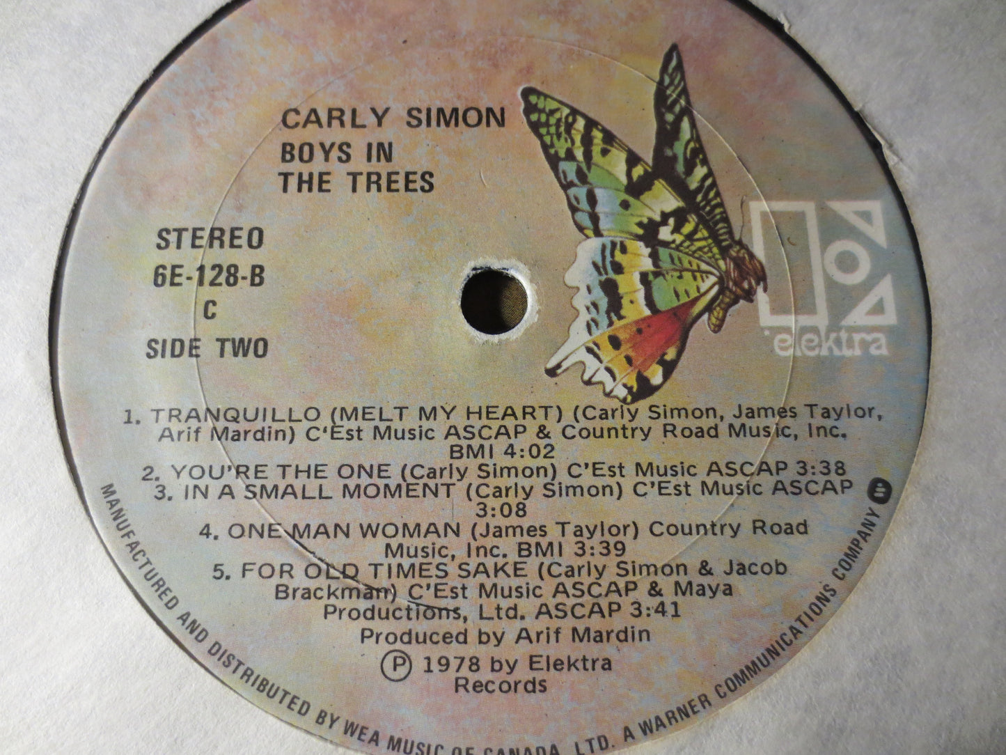 CARLY SIMON, BOYS in the Trees, Carly Simon Record, Carly Simon Album, Carly SimonLp, Pop Record, Vinyl Album, 1978 Records