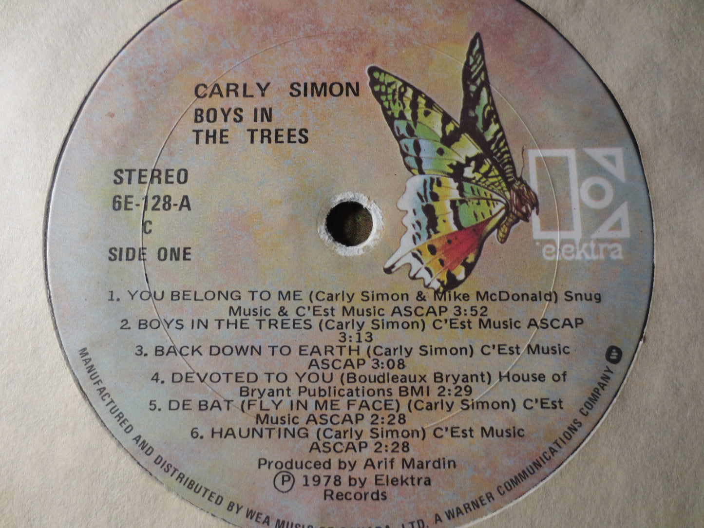 CARLY SIMON, BOYS in the Trees, Carly Simon Record, Carly Simon Album, Carly SimonLp, Pop Record, Vinyl Album, 1978 Records