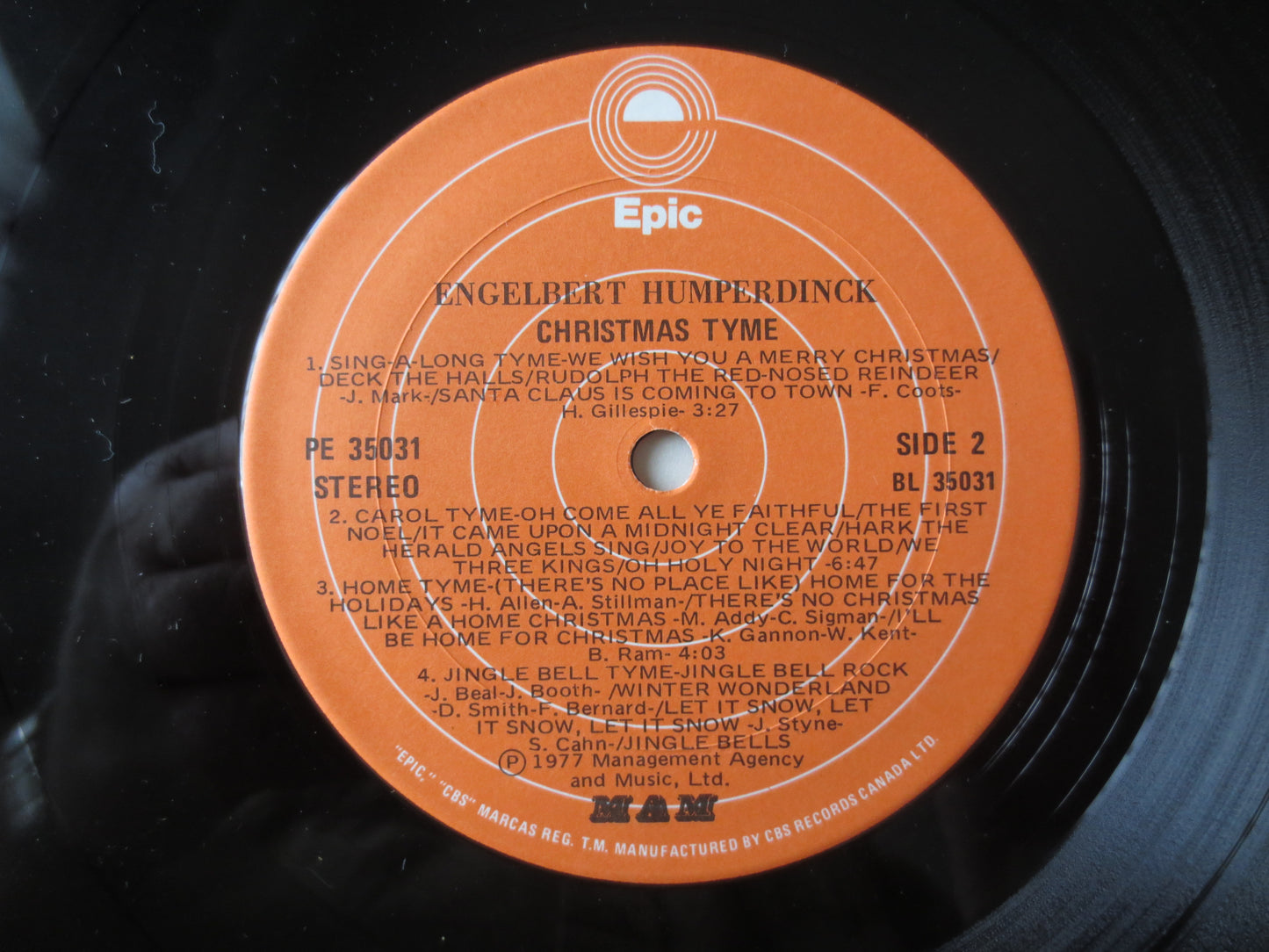 ENGELBERT HUMPERDINCK, CHRISTMAS Album, Christmas Songs, Christmas Record, Christmas Vinyl, Christmas Lp, Lps, 1977 Records