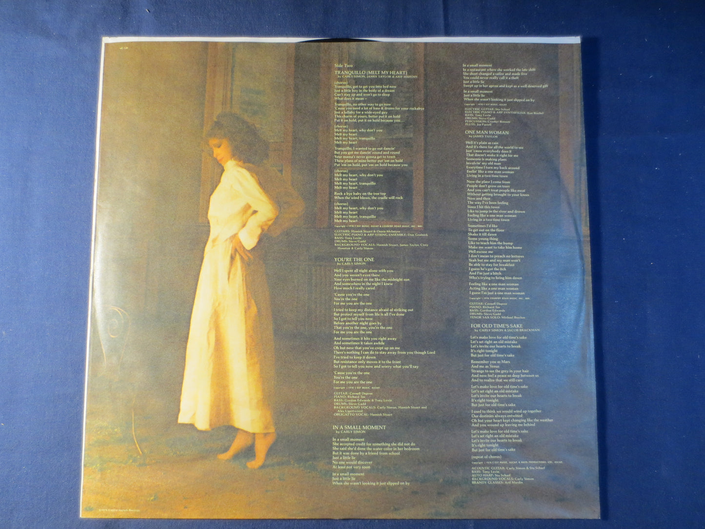 CARLY SIMON, BOYS in the Trees, Carly Simon Record, Carly Simon Album, Carly SimonLp, Pop Record, Vinyl Album, 1978 Records