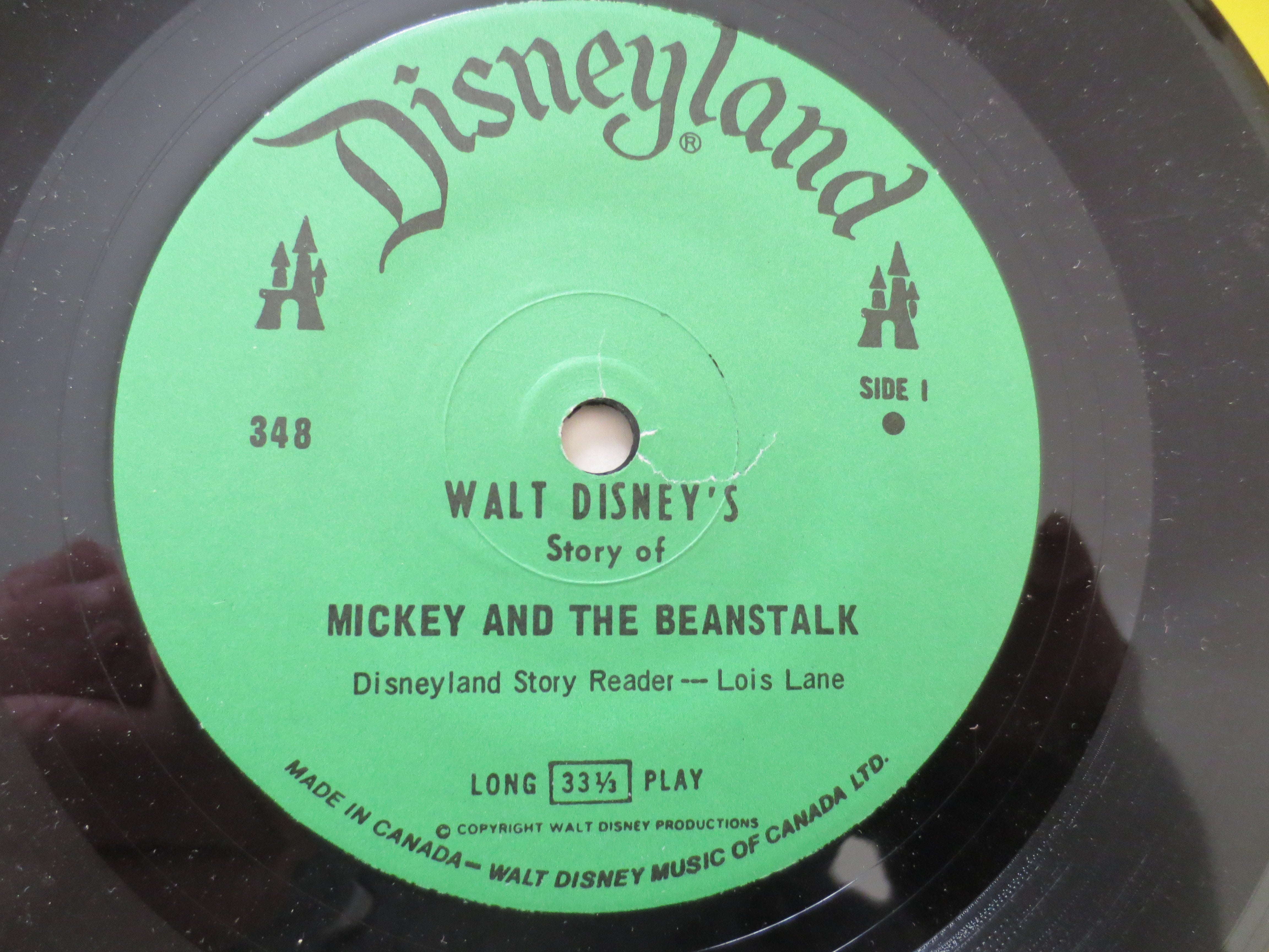 25 Vtg. good 1960's-1970's Disney Vinyl Records