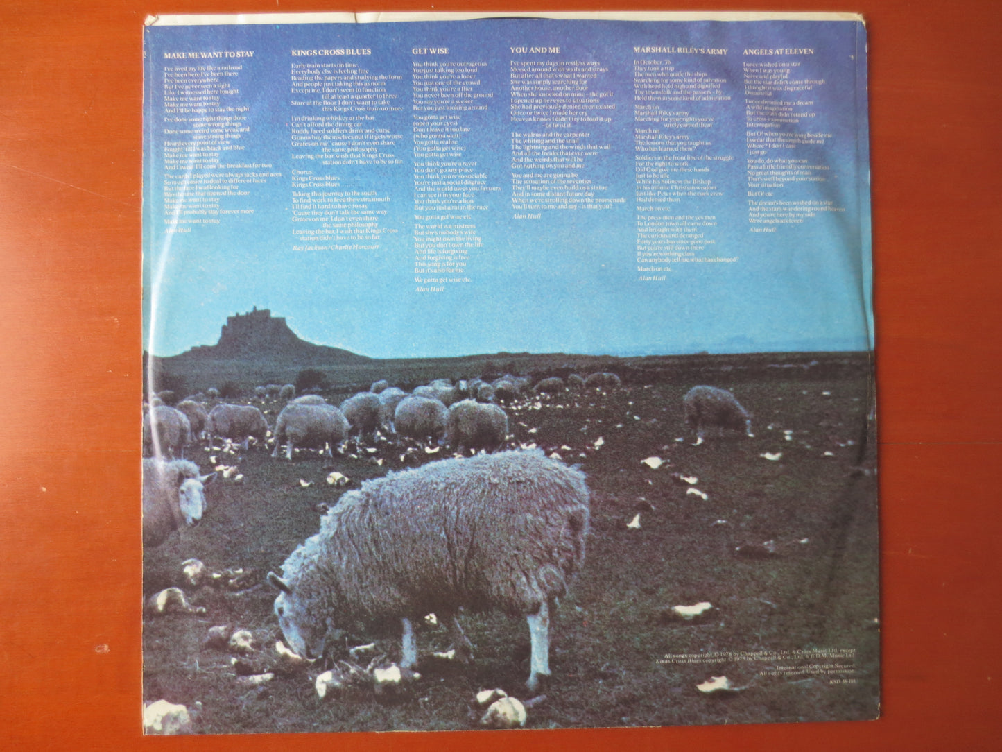 LINDISFARNE, Back and Fourth, LINDISFARNE Records, LINDISFARNE Albums, Folk Music Records, Record Vinyl, Lps, 1978 Records