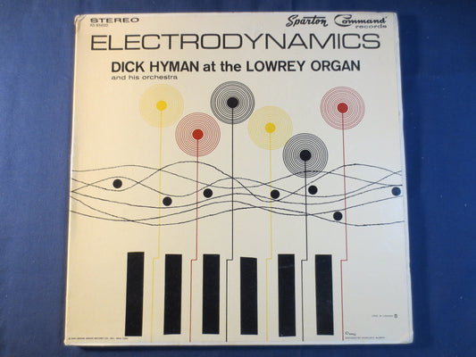 DICK HYMAN, ELECTRODYNAMICS, Jazz Record, Jazz Vinyl, Vintage Vinyl, Records, Vinyl, Vinyl Record, Vinyl Lp, 1963 Records