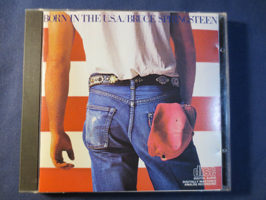 BRUCE SPRINGSTEEN, Born in the USA, Bruce Springsteen Cd, Rock Cds, Classic Rock Cds, Music Cds, Pop Cds, 1984 Compact Discs