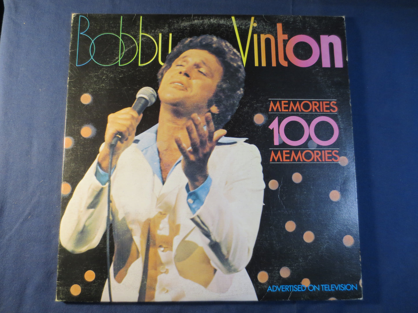 BOBBY VINTON, 100 MEMORIES, Bobby Vinton Record, Bobby Vinton Album, Bobby Vinton Lps, Vinyl Record, Vinyl Lp, 1979 Records