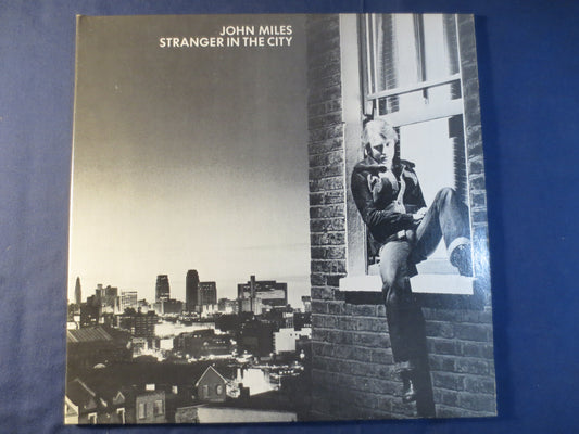 JOHN MILES, STRANGER in the City, Rock Record, John Miles Record, John Miles Album, Vinyl Record, Vinyl Lps, 1976 Records