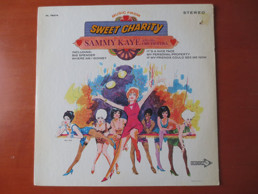 SAMMY KAYE, SWEET Charity, Sammy Kaye Records, Sammy Kaye Albums, Soundtrack Records, Records, Vinyl Albums, 1968 Records