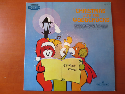 CHRISTMAS, The WOODCHUCKS, CHRISTMAS Music, Christmas Songs, Christmas Carols, Christmas Hymns, lps, Carols, 1967 Records