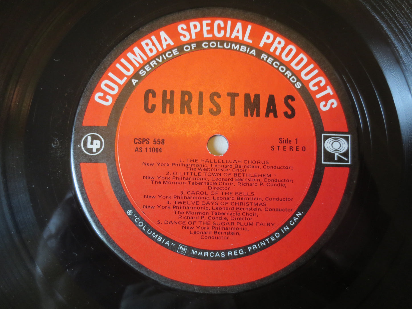 LEONARD BERNSTEIN, CHRISTMAS Music, Christmas Songs, Christmas Carols, Christmas Hymns, lps, Classical lps, 1974 Records