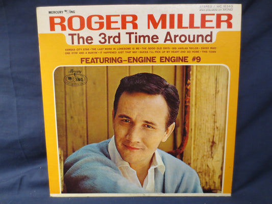 ROGER MILLER Record, The 3rd Time Around, Roger Miller Album, Roger Miller Vinyl, Roger Miller Lp, Vinyl Lp, 1965 Records