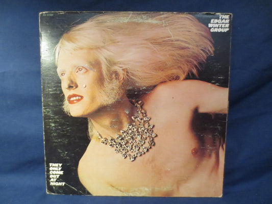 EDGAR WINTER Record, They Only Come Out at NIGHT, Edgar Winter Album, Edgar Winter Vinyl, Vintage Vinyl, Lps, 1972 Records