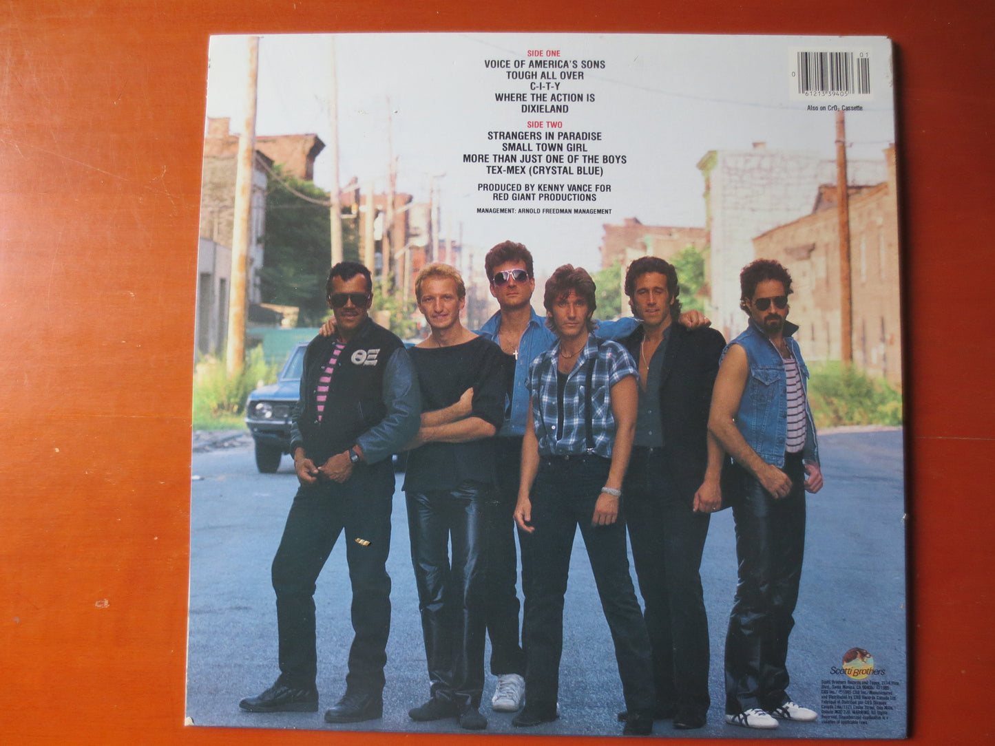 JOHN CAFFERTY, TOUGH All Over, Beaver Brown Band, Vintage Vinyl, Record Vinyl, Vinyl Record, Vinyl, Rock lps, 1985 Records