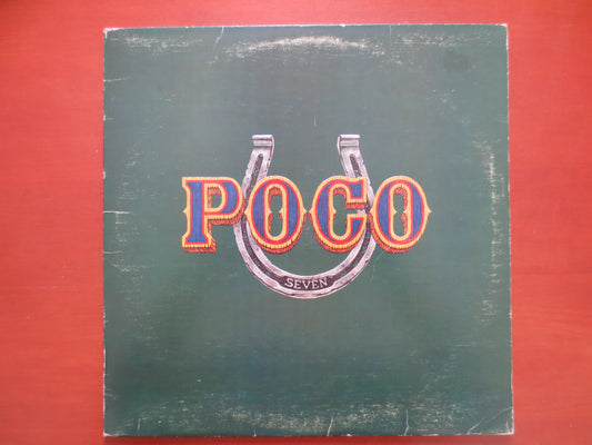 POCO, SEVEN, POCO Album, Poco Record, Poco Vinyl, Vintage Vinyl, Record Vinyl, Records, Rock Records, Vinyl Lp, 1974 Record