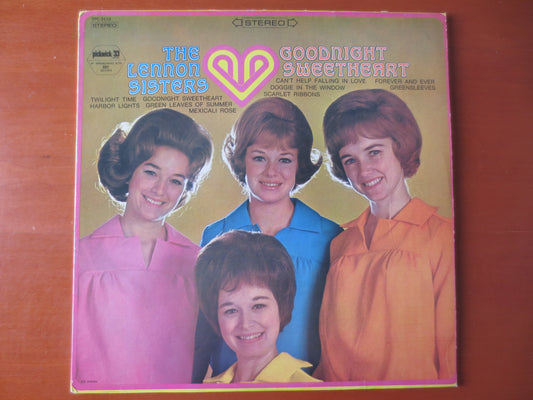 The LENNON SISTERS, Goodnight Sweetheart, Lennon Sisters Album, Vintage Vinyl, Record Vinyl, Records, Vinyl, 1967 Records