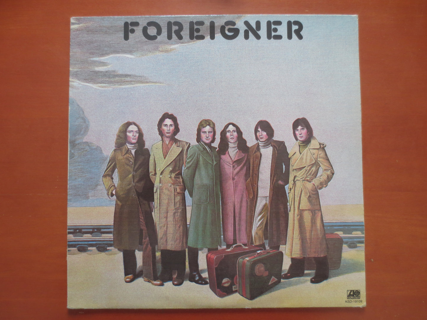 FOREIGNER, FOREIGNER Record, FOREIGNER Album, Foreigner Vinyl, Foreigner Lp, Rock Record, Rock Album, Vinyl Lp, 1977 Record