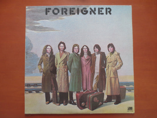 FOREIGNER, FOREIGNER Record, FOREIGNER Album, Foreigner Vinyl, Foreigner Lp, Rock Record, Rock Album, Vinyl Lp, 1977 Record