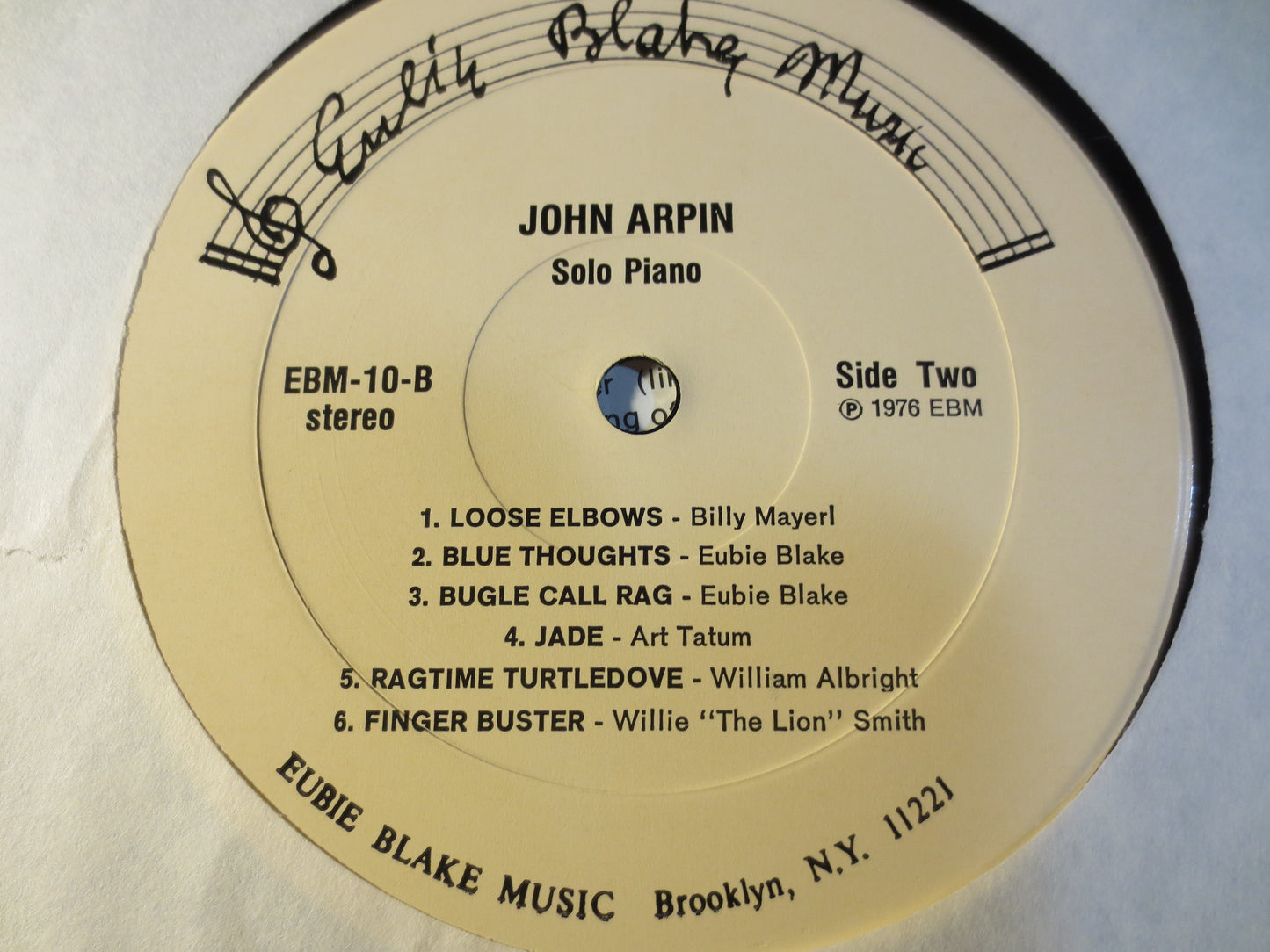 JOHN ARPIN, Solo PIANO, Jazz Records, John Arpin Records, John Arpin Album, John Arpin Lp, Jazz Record, Lps, 1976 Records