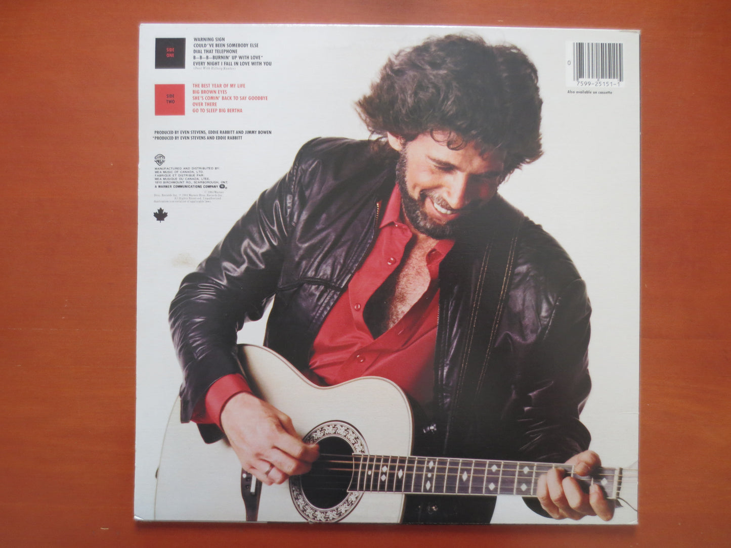 EDDIE RABBITT, BEST Year, Eddie Rabbitt Record, Eddie Rabbitt Album, Eddie Rabbitt Lp, Country Record, Lps, 1984 Records