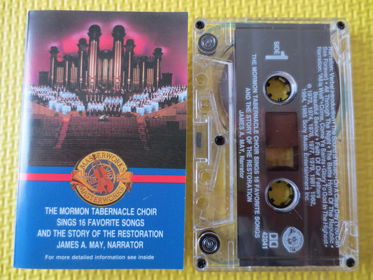 MORMON TABERNACLE, CHRISTMAS Cassette, Christmas Tape, Christmas Lp, Tape Cassette, Music Cassette, Tapes, 1985 Cassette