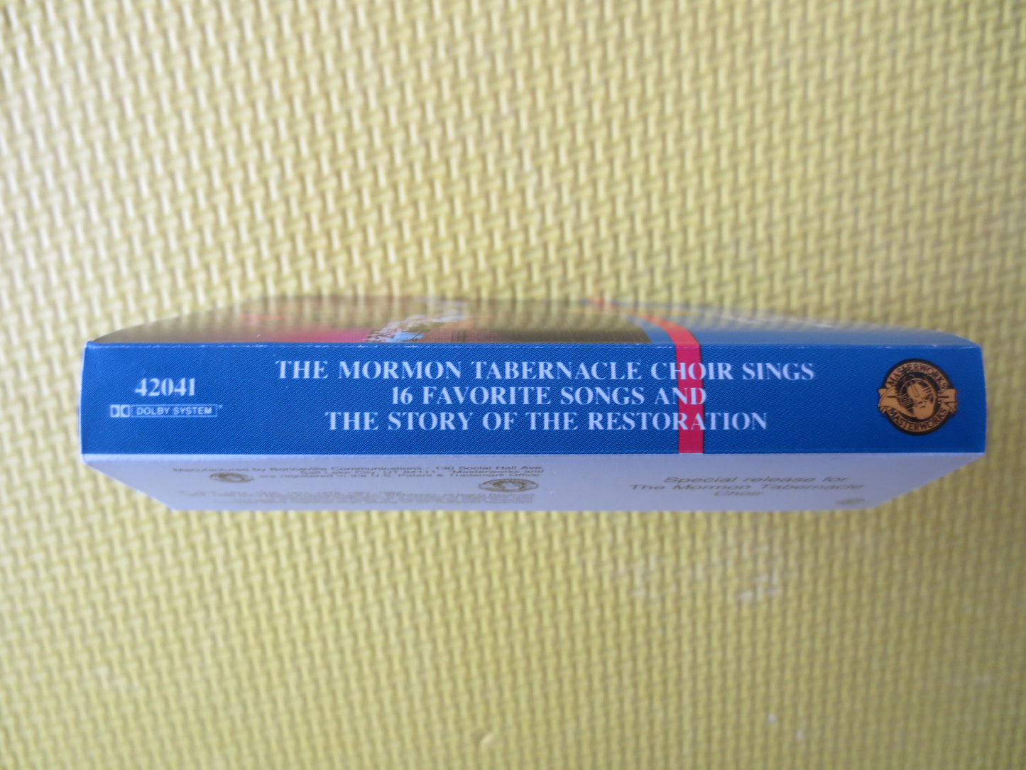 MORMON TABERNACLE, CHRISTMAS Cassette, Christmas Tape, Christmas Lp, Tape Cassette, Music Cassette, Tapes, 1985 Cassette