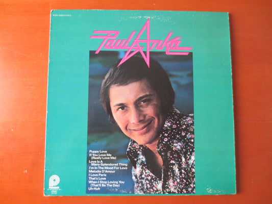 PAUL ANKA, PUPPY Love, Paul Anka Record, Paul Anka Vinyl, Paul Anka Album, Paul Anka Lp, Vinyl, Vintage Vinyl, 1976 Records