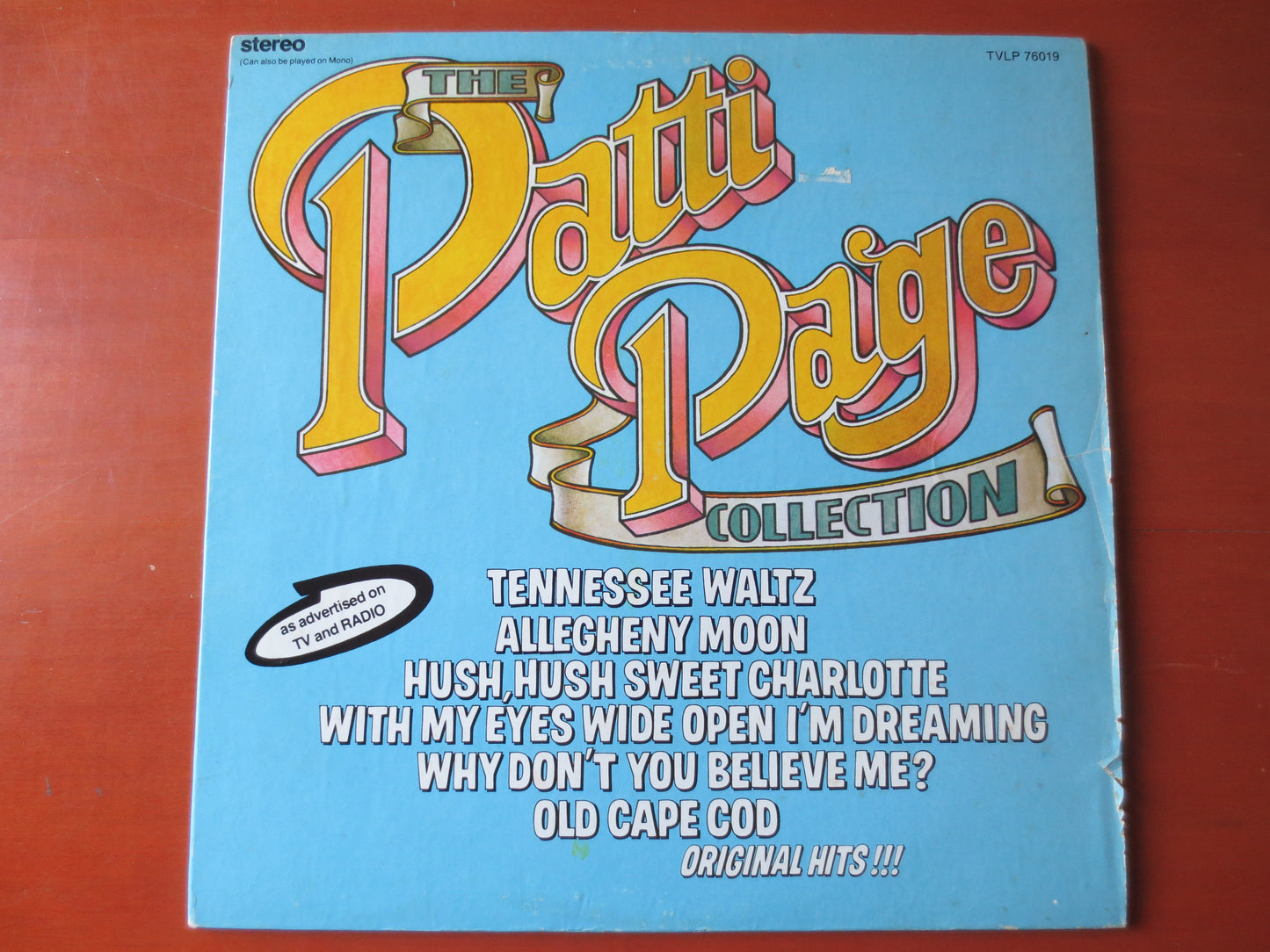 PATTI PAGE, COLLECTION, Patti Page Record, Patti Page Album, Patti Page Lp, Country Record, |Country Lp, Lps, 1976 Records