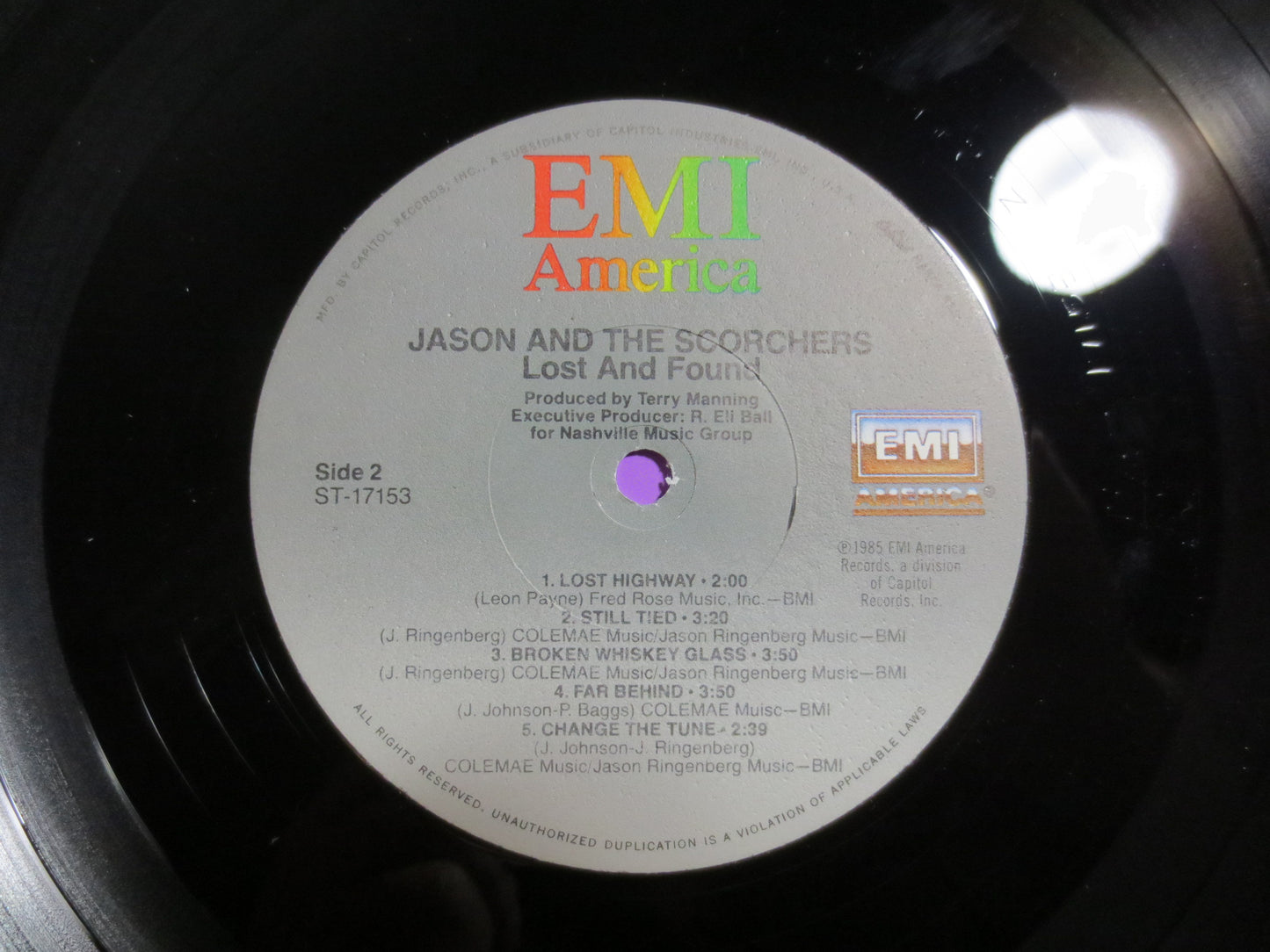 JASON and the SCORCHERS, Lost and FOUND, Rock Records, Rock Albums, Rock Lp, Rock Vinyl, New Wave Vinyl, Lps, 1985 Records