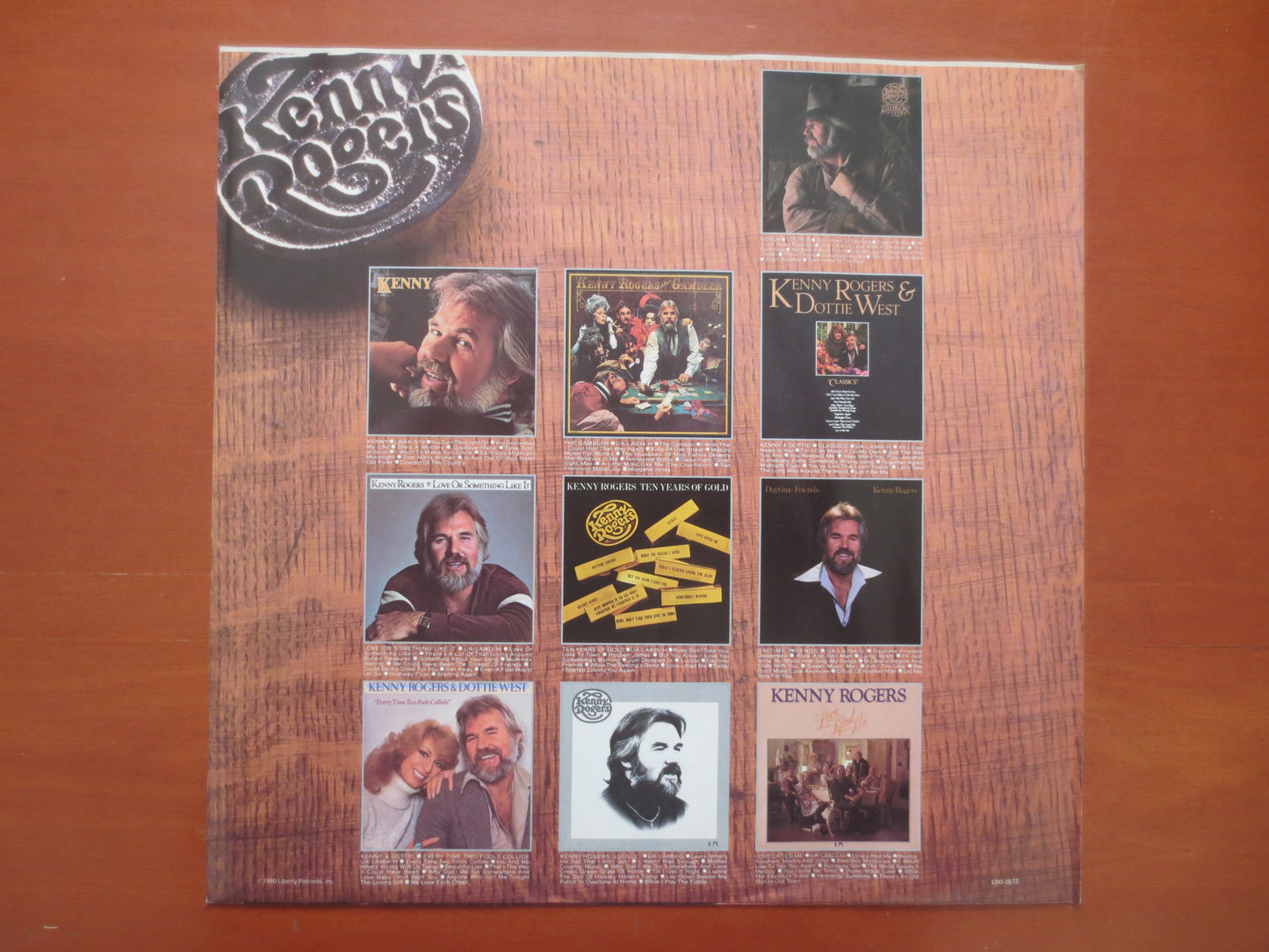 KENNY ROGERS, GREATEST Hits Record, Kenny Rogers Album, Kenny Rogers Vinyl, Kenny Rogers Lp, Vinyl Lp, 1980 Records