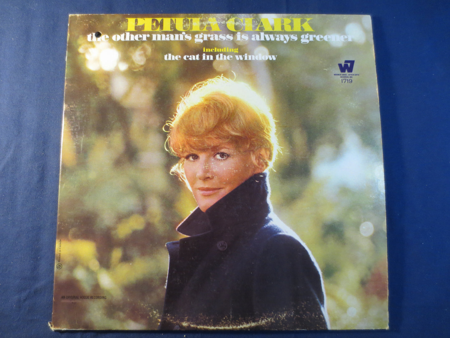 PETULA CLARK, The Other Man's Grass is Always Greener, Petula Clark Vinyl, Petula Clark Album, Vinyl Lp, Lps, 1968 Records