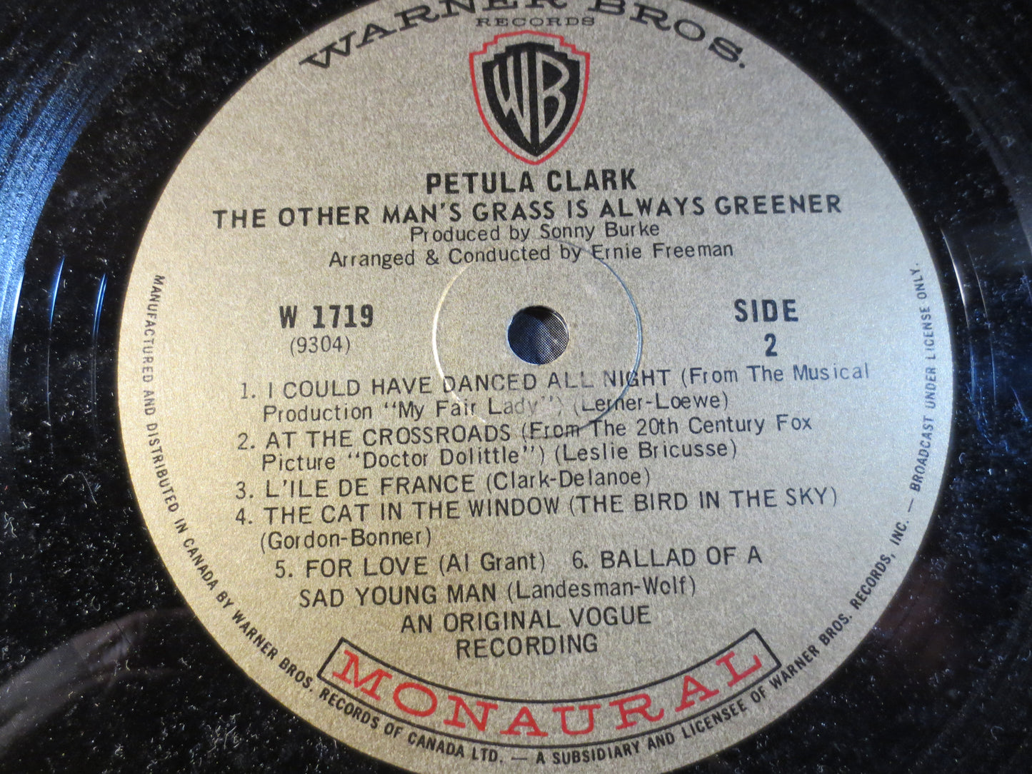 PETULA CLARK, The Other Man's Grass is Always Greener, Petula Clark Vinyl, Petula Clark Album, Vinyl Lp, Lps, 1968 Records