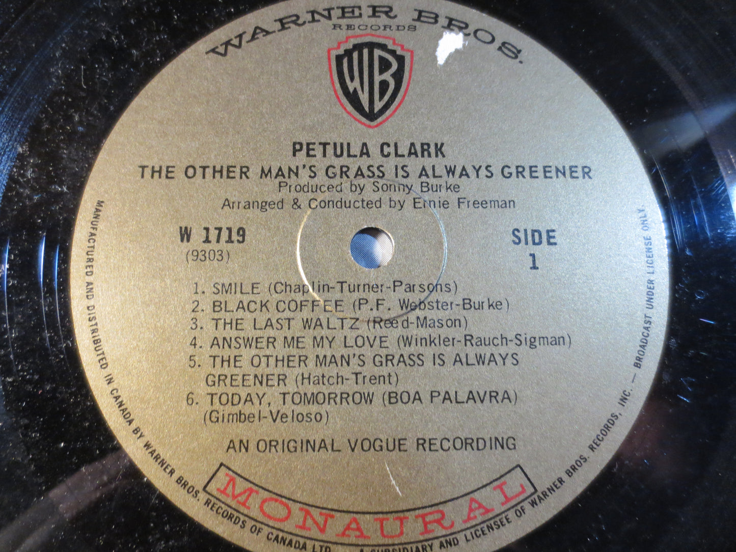 PETULA CLARK, The Other Man's Grass is Always Greener, Petula Clark Vinyl, Petula Clark Album, Vinyl Lp, Lps, 1968 Records