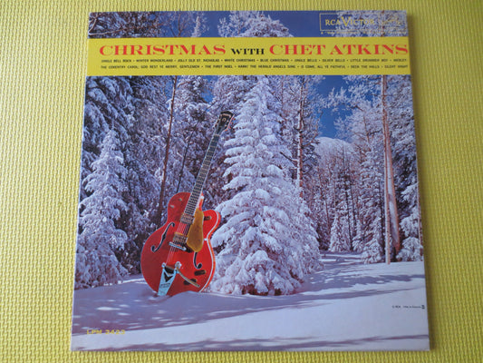 CHET ATKINS, CHRISTMAS, Christmas Music, Christmas Songs, Christmas Carols, Christmas Hymns, Christmas lps, 1961 Records