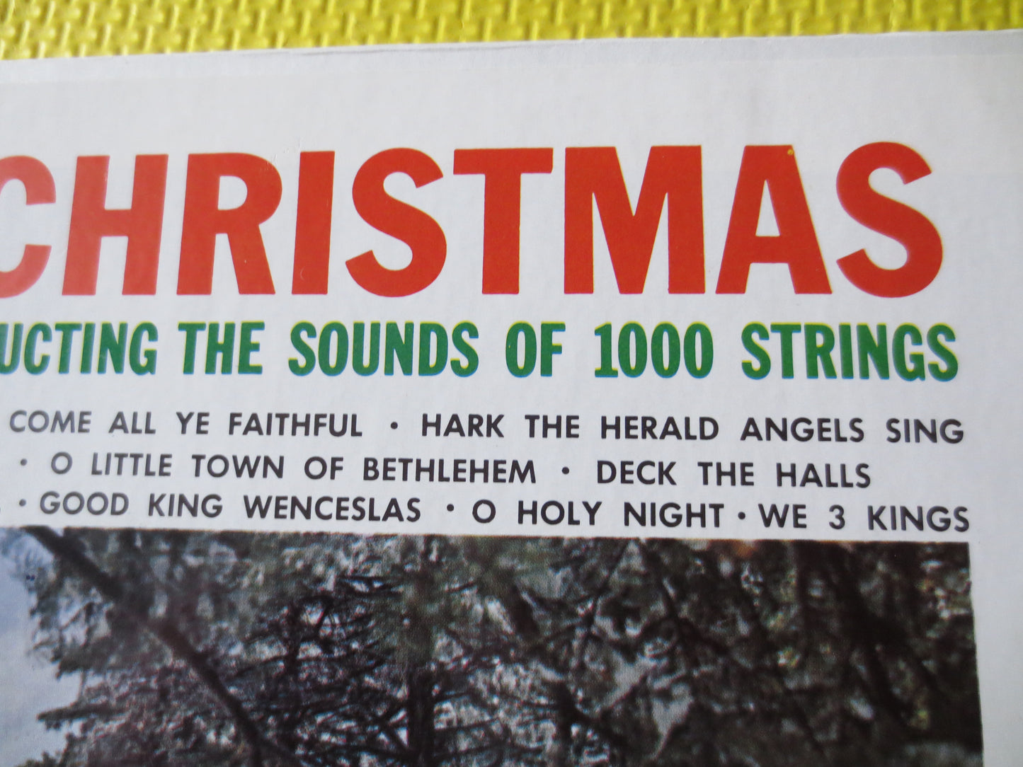 CHRISTMAS, CHRISTMAS Music, George Jenkins, Christmas Songs, Christmas Carols, Christmas Hymns, Christmas lps, 1963 Records