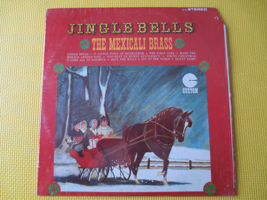 JINGLE BELLS, The MEXICALI Brass, Christmas Songs Lp, Christmas Music, Christmas Records, Christmas Albums, Christmas Vinyl