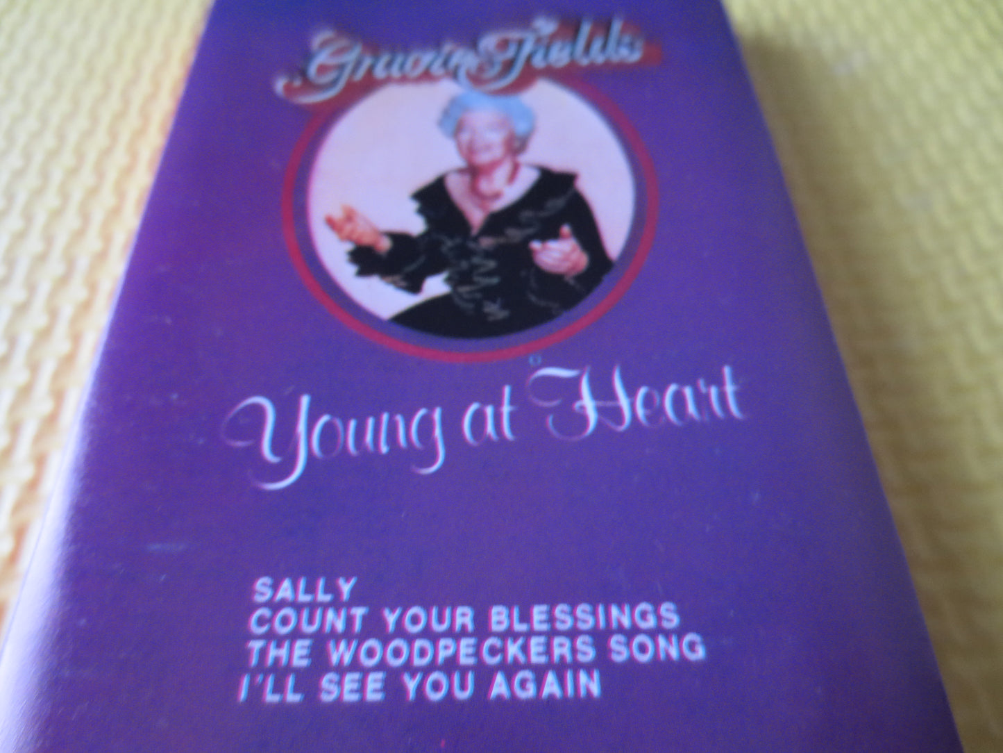 GRACIE FIELDS, Young at HEART, Gracie Fields Tape, Gracie Fields Albums, Gracie Fields Record, Tape Cassette, 1974 Cassette