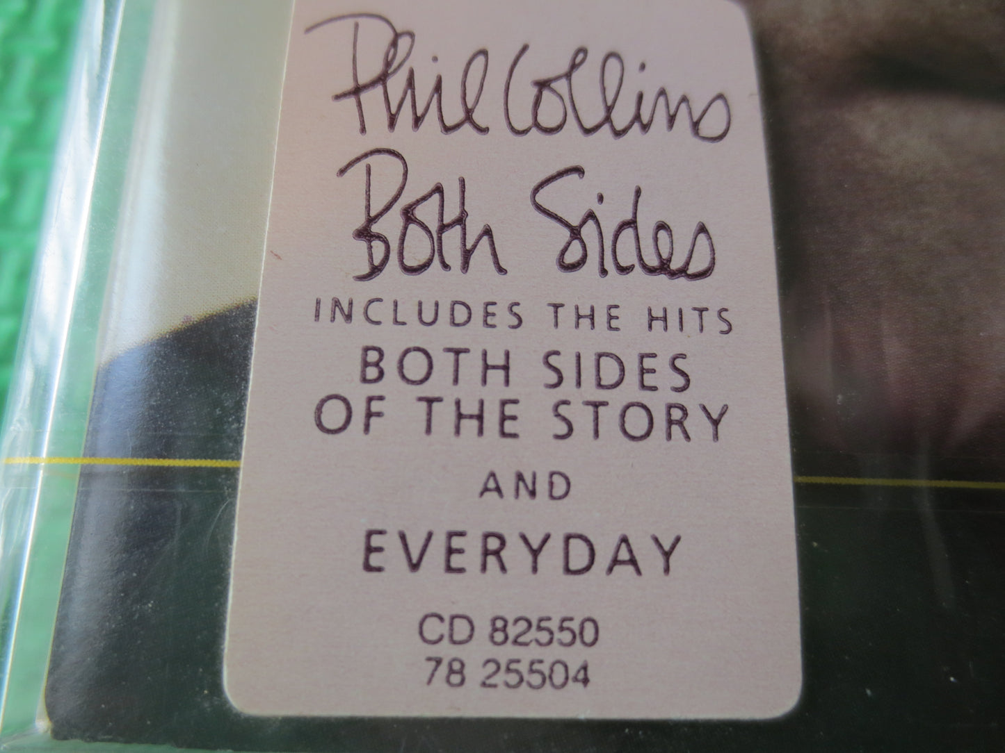 PHIL COLLINS Tape, BOTH Sides Tape, Phil Collins Album, Phil Collins Music, Tape Cassette, Rock Cassette, 1993 Cassette