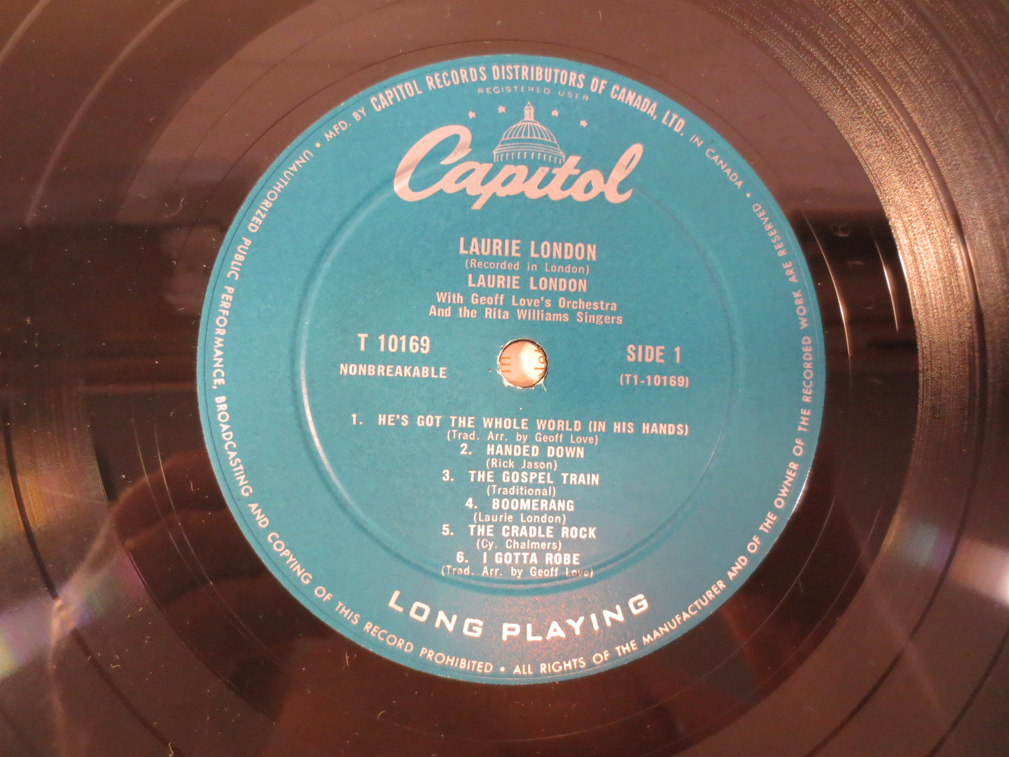 LAURIE LONDON Record, DEBUT Record, Laurie London Album, Laurie London Vinyl, Laurie London Lp, Vintage Pop, 1958 Records