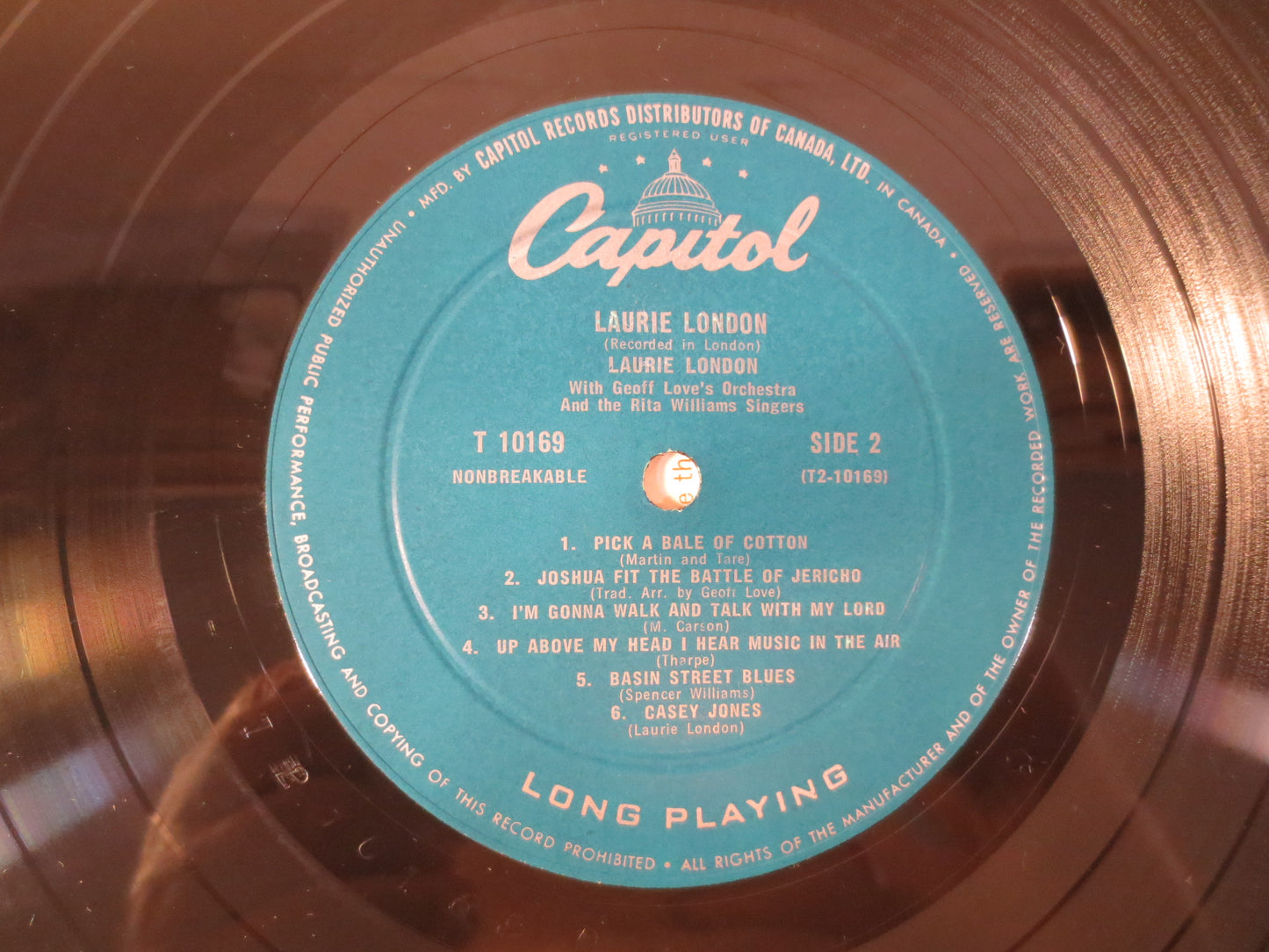 LAURIE LONDON Record, DEBUT Record, Laurie London Album, Laurie London Vinyl, Laurie London Lp, Vintage Pop, 1958 Records