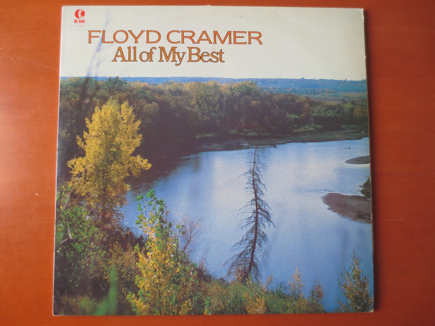 FLOYD CRAMER, All My BEST, K-Tel Records, Floyd Cramer Albums, Country Records, Vinyl Record, Vinyl Lp, Lps, 1980 Records