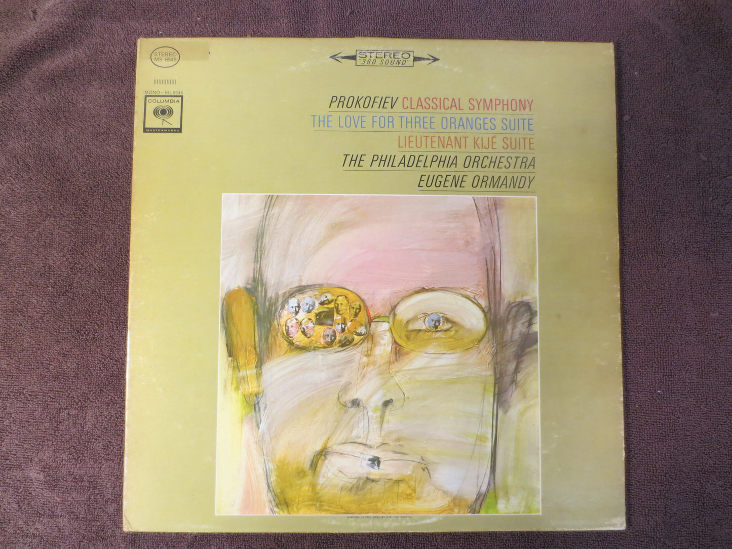 PHILADELPHIA ORCHESTRA, Eugene Ormandy Album, Eugene Ormandy Lp, Eugene Ormandy, Classical Album, Classical Lp, 1964 Record