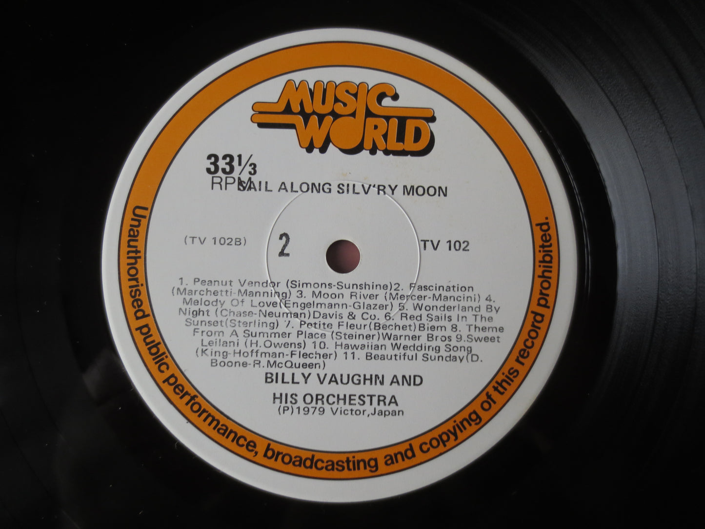 BILLY VAUGHN, 42 GOLDEN Hits, Billy Vaughn Record, Vintage Vinyl, Billy Vaughn Albums, Vinyl Album, Vinyl Lp, 1982 Records