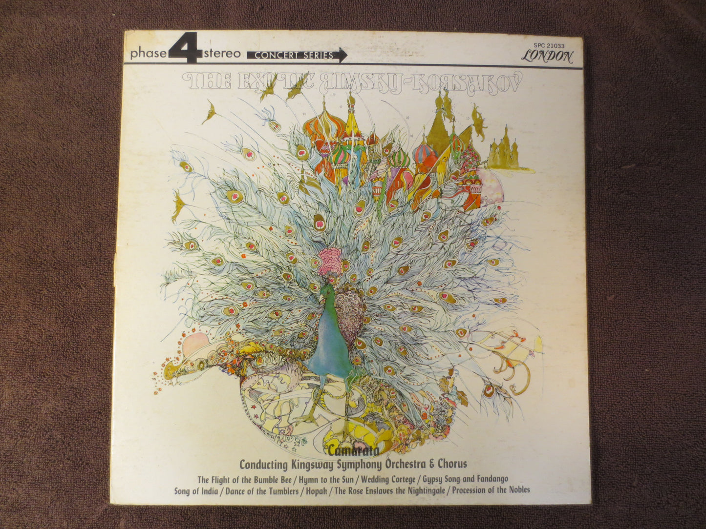 CAMARATA Record, KINGSWAY SYMPHONY, Rimsky-Korsakov, Classical Records, Classical Vinyl, Classical Album, Lps, 1969 Records