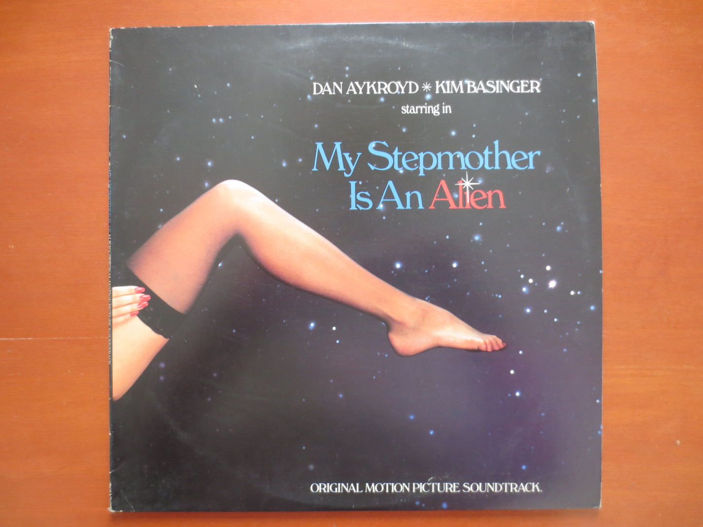 My STEPMOTHER, is an ALIEN, Movie SOUNDTRACK, Dan Aykroyd Album, Animotion Album, Pop Album, Pop Vinyl, Pop Lp, 1988 Record