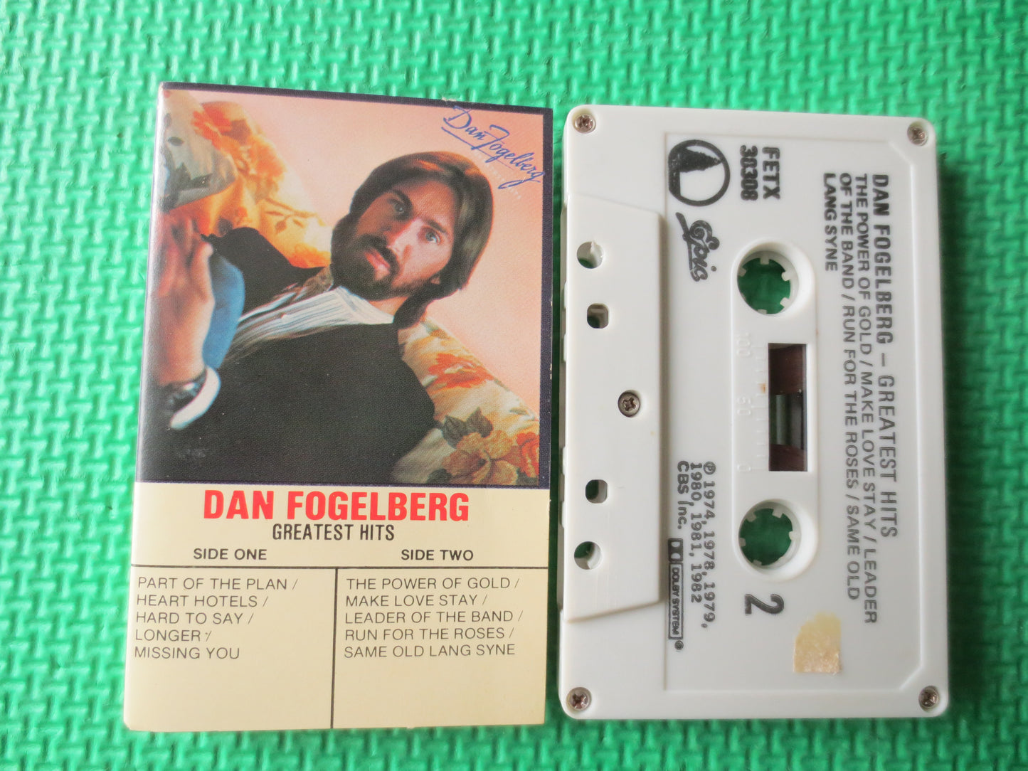 DAN FOGELBERG, GREATEST Hits Tape, Greatest Hits Album, Tape Cassette, Rock Music Tape, Tapes, Rock Cassette, Cassette Music