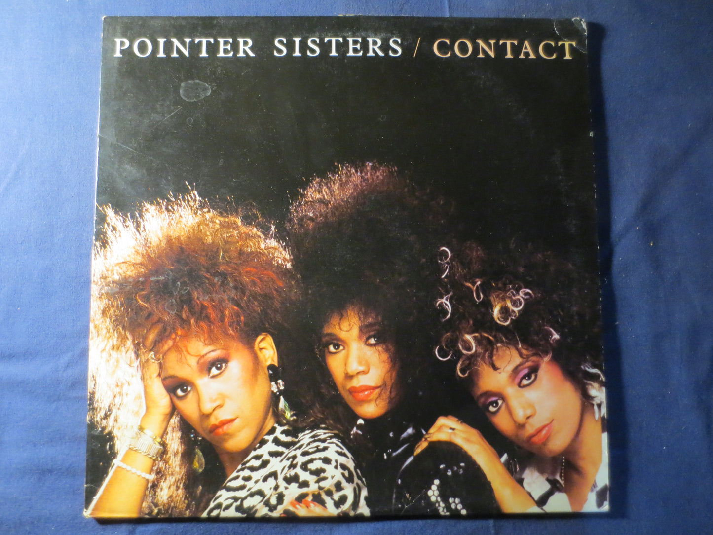 The POINTER SISTERS, CONTACT, Pop Record, Vintage Vinyl, Record Vinyl, Record, Vinyl Record, Vinyl, Vinyl Lp, 1985 Records