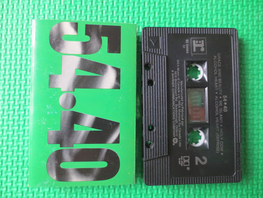 54-40, 54-40 DEBUT, 54-40 Tape, 54-40 Cassette, 54-40 Album, Tape Cassette, Rock Cassette, Cassette Music, 1986 Cassette