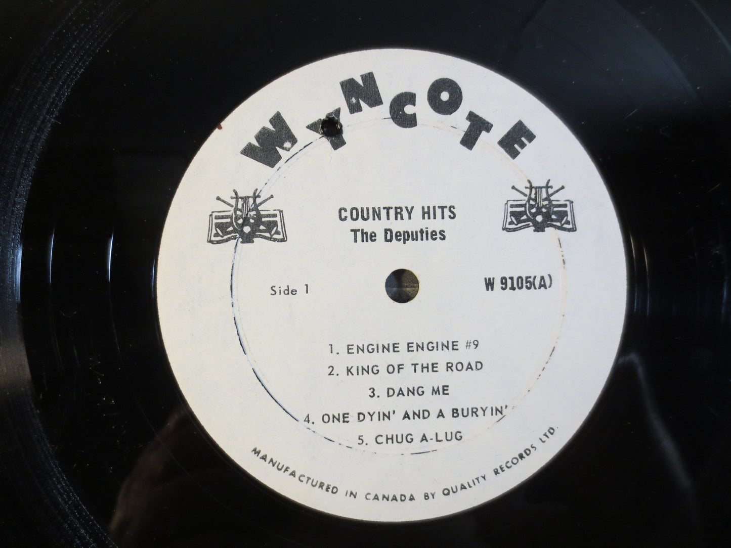 The DEPUTIES Record, COUNTRY HITS Album, The Deputies Album, The Deputies Lp, Country Hits Record, Vinyl Lp, 1964 Records