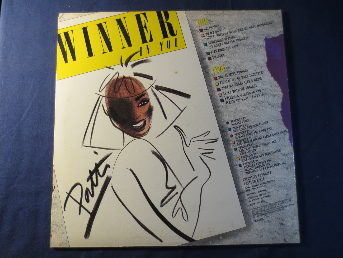 PATTI LA BELLE, Winner in You, Pop Record, Vintage Vinyl, Record Vinyl, Records, Vinyl Record, Vinyl Lp, Vinyl, 1986 Records