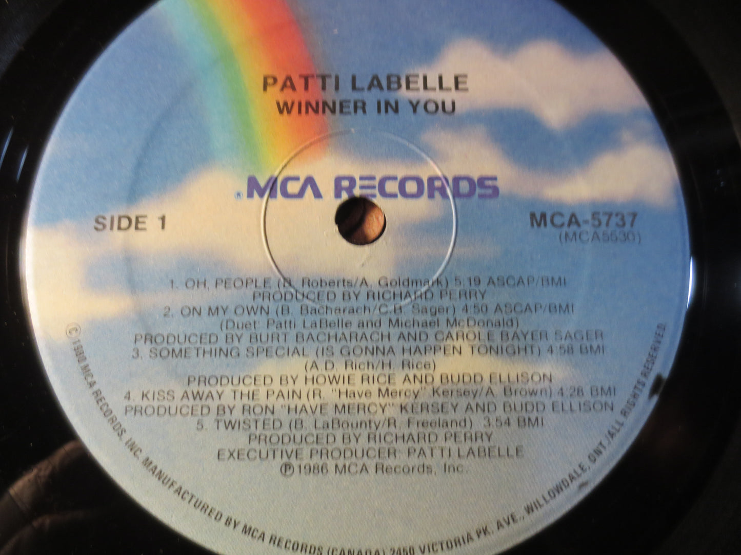 PATTI LA BELLE, Winner in You, Pop Record, Vintage Vinyl, Record Vinyl, Records, Vinyl Record, Vinyl Lp, Vinyl, 1986 Records