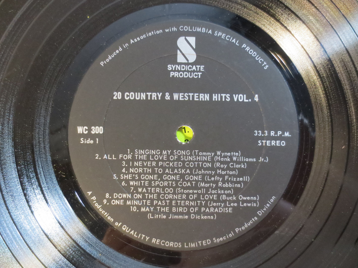 K-TEL Records, COUNTRY and WESTERN Hits, Country Vinyl, Country Albums, Vintage Vinyl, Record Vinyl, Records, 1973 Records